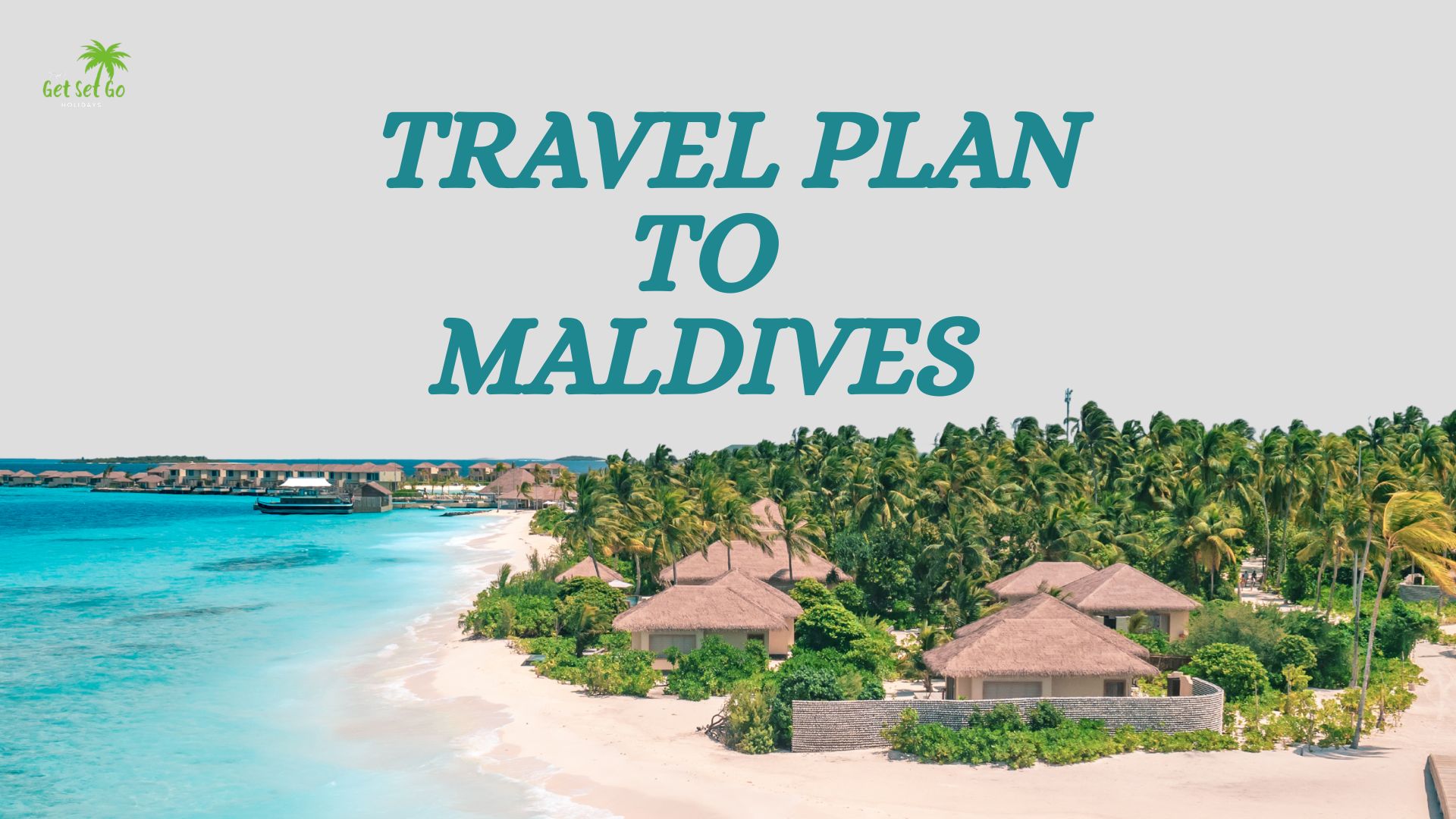 Scenic view of Maldives