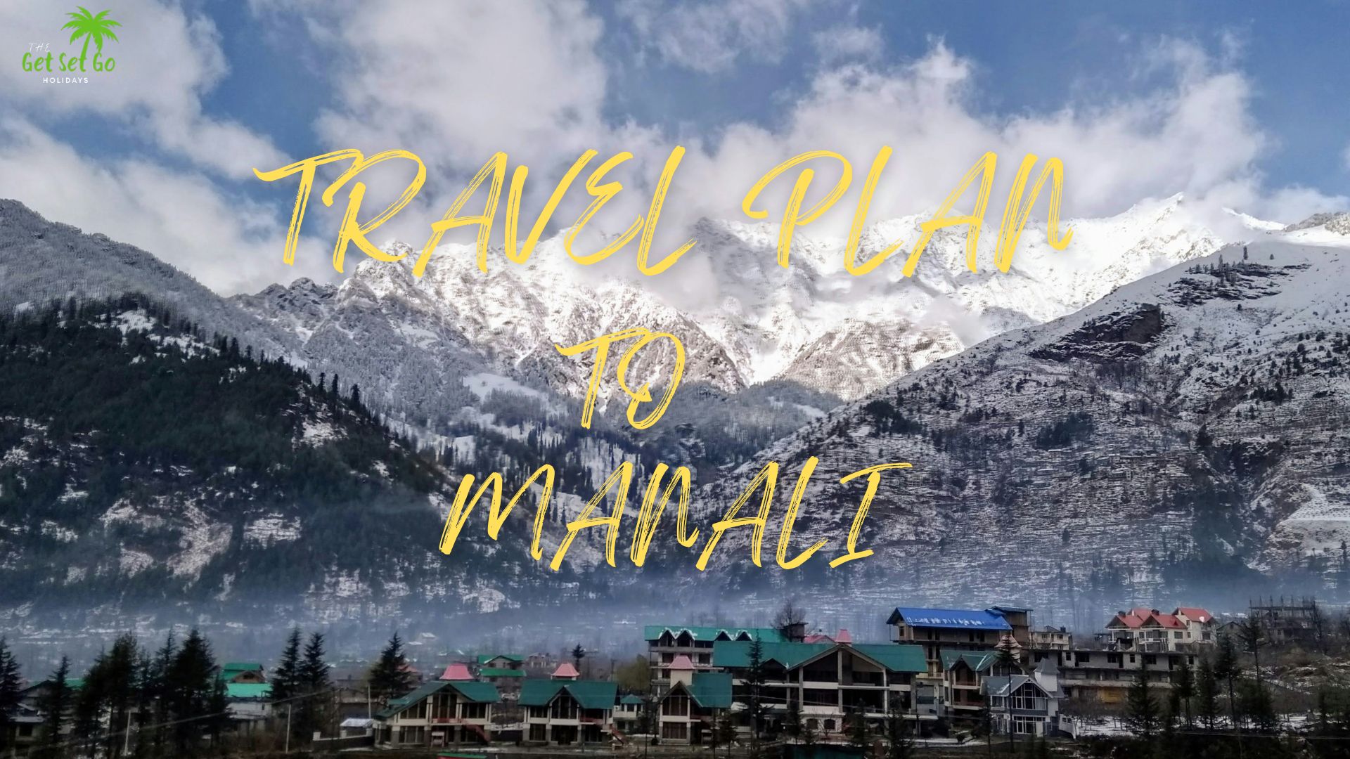 Scenic view of Manali