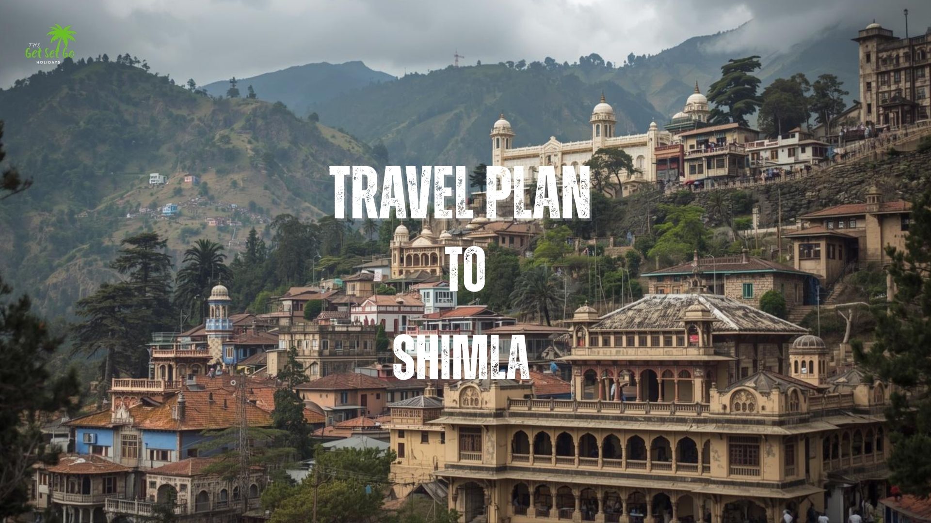Scenic view of Shimla
